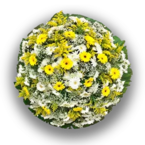 COROA DE FLORES LÓTUS 01