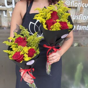 Trio de Rosas Colombianas