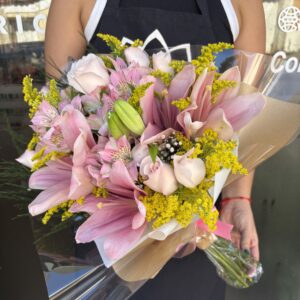 Ramalhete de Lírios e rosas