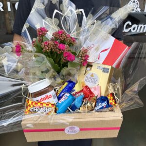 Cestas de Vinho, Chocolates, Cerveja