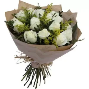 Buquê Rosas Brancas