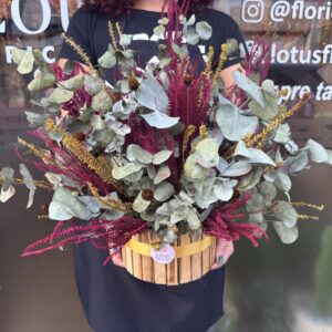 Arranjo de Flores Desidratadas